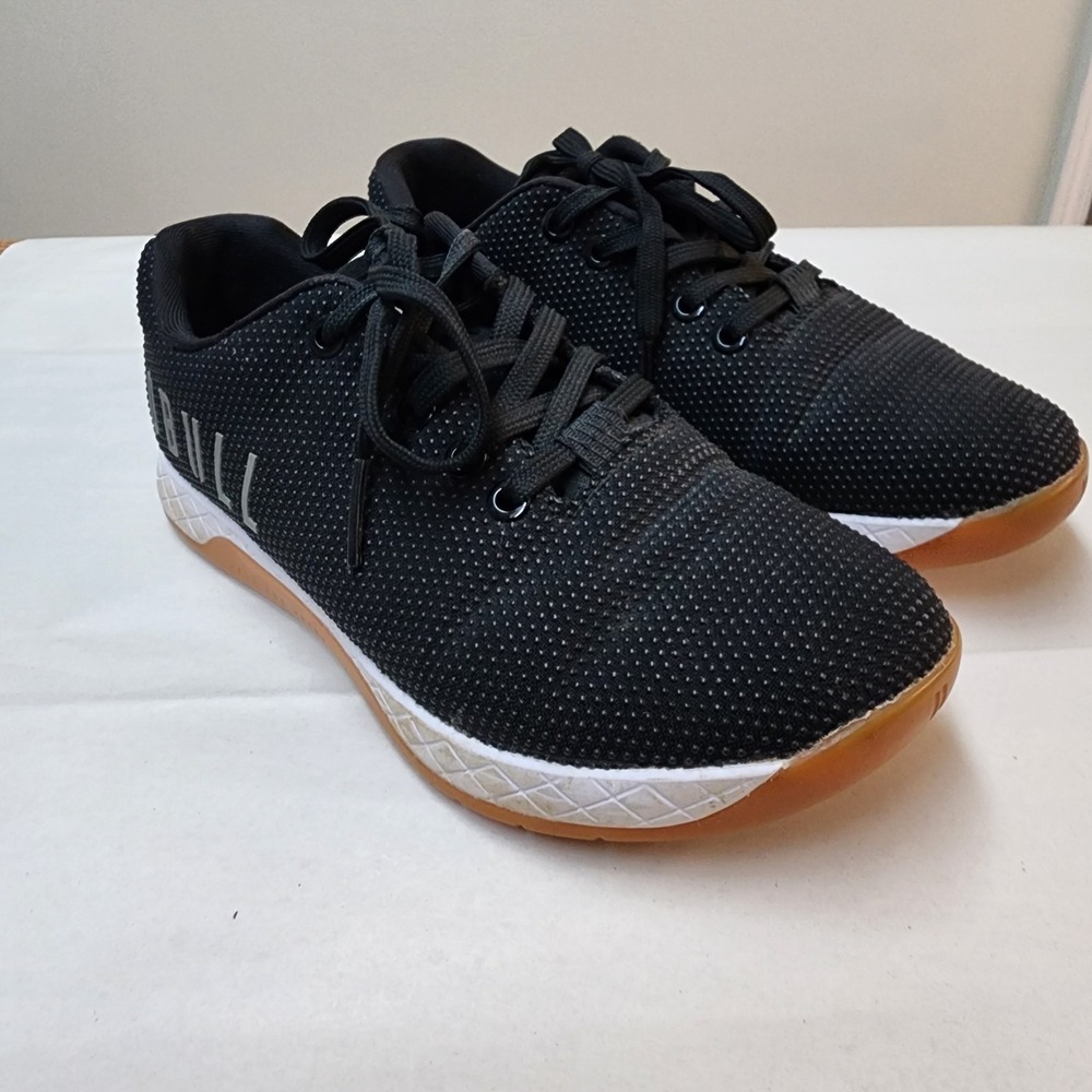 NOBULL Trainers Black Gum Bottoms Women's Size 6 Mens 4.5 Athletic Shoe - Picture 3 of 11